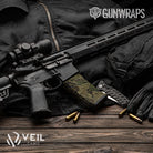 AR 15 Mag Veil Rumba Multi Camo Gun Skin Vinyl Wrap