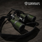 Shredded Army Dark Green Camo Binocular Gear Skin Vinyl Wrap