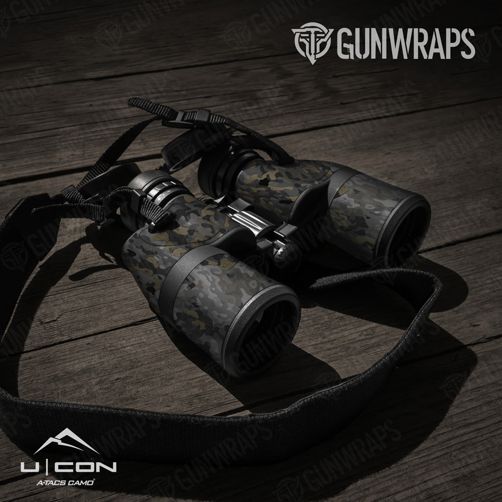 Binocular A-TACS U|CON Stealth Camo Gear Skin Vinyl Wrap Film