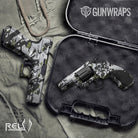 Pistol & Revolver RELV X3 Timber Wolf Camo Gun Skin Vinyl Wrap Film