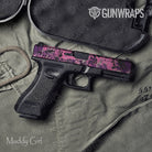 Pistol Slide Muddy Girl Flat Camo Gun Skin Vinyl Wrap