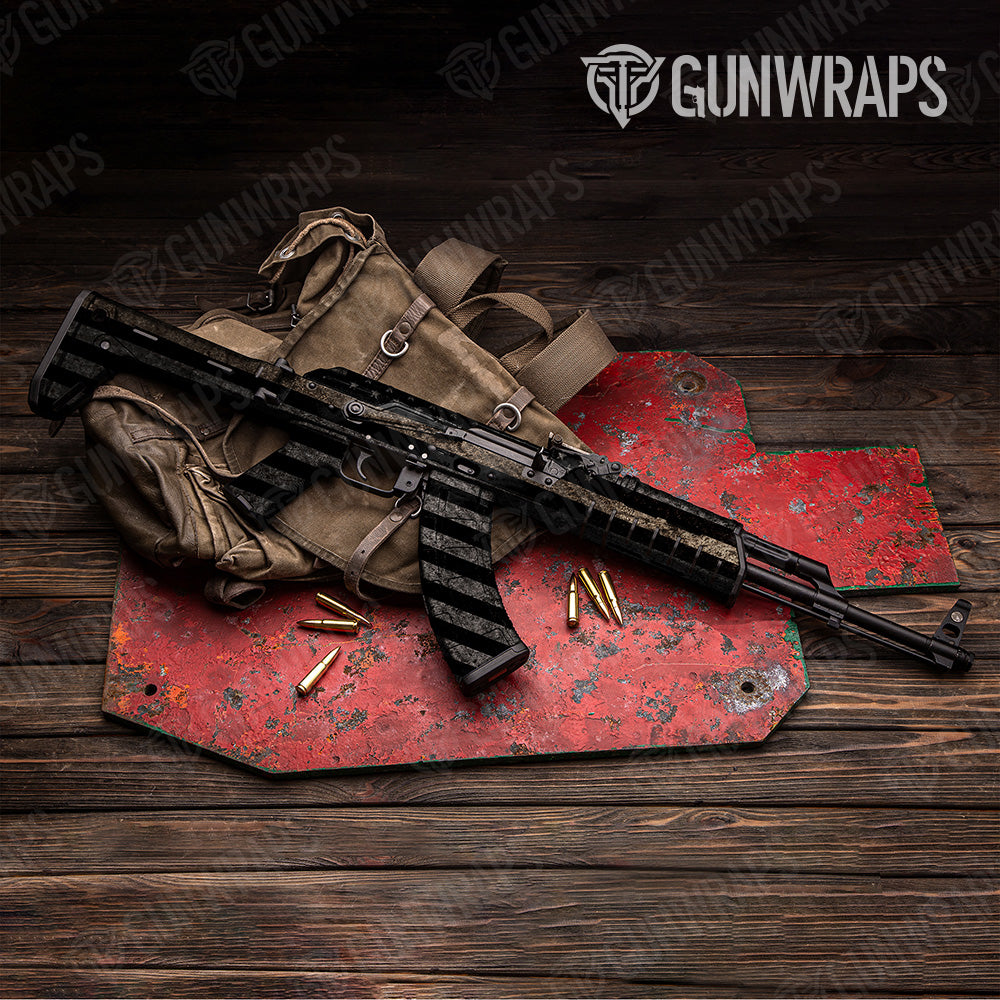 Desert American Patriotic AK 47 Gun Skin Vinyl Wrap