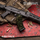 AK 47 Mag Substrate Surface Camo Gun Skin Vinyl Wrap Film