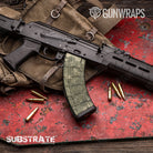 AK 47 Mag Substrate Sandstone Camo Gun Skin Vinyl Wrap Film