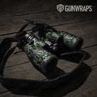 Digital Green Tiger Camo Binocular Gear Skin Vinyl Wrap