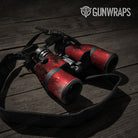 Galaxy Red Binocular Gear Skin Vinyl Wrap