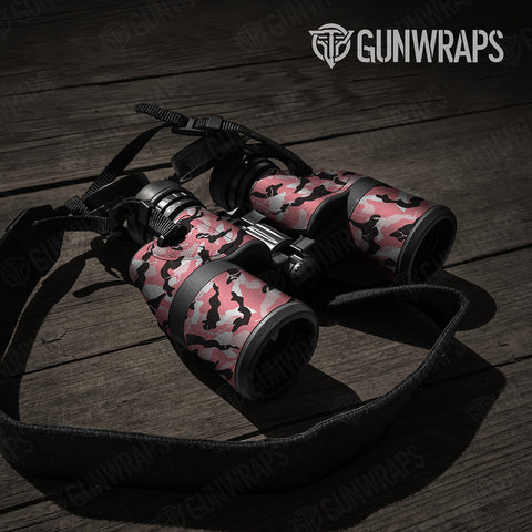 Pink Binocular Gear Skin Vinyl Wraps
