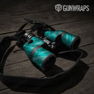 Sharp Elite Tiffany Blue Camo Binocular Gear Skin Vinyl Wrap