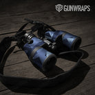 Shattered Blue Urban Night Camo Binocular Gear Skin Vinyl Wrap