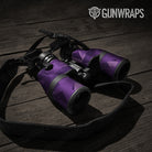 Shattered Elite Purple Camo Binocular Gear Skin Vinyl Wrap