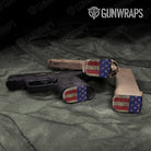Patriotic Color Flag Pistol Mag Gun Skin Vinyl Wrap