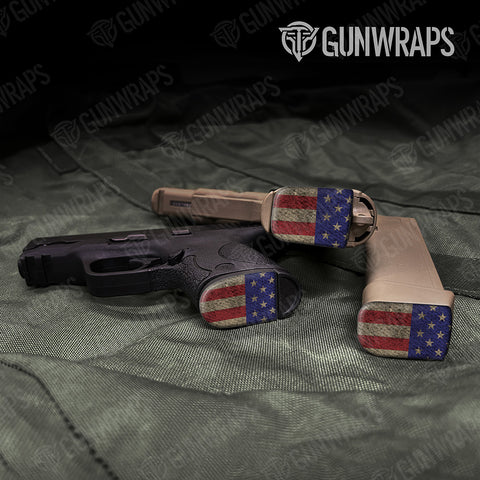 Patriotic Pistol Mag Gun Skin Vinyl Wrap
