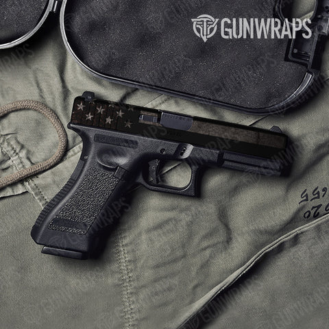 Grey Pistol Slide Gun Skin Vinyl Wraps