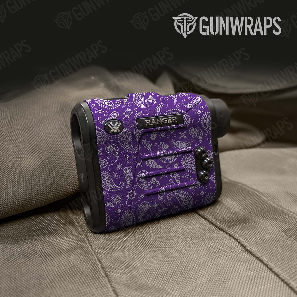 Bandana Purple White Rangefinder Gear Skin Vinyl Wrap