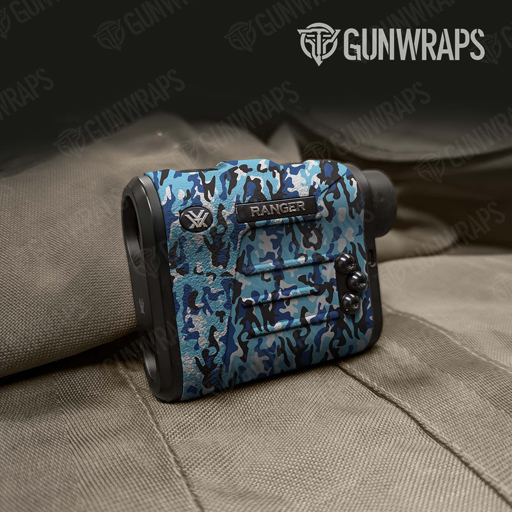 Classic Baby Blue Camo Rangefinder Gear Skin Vinyl Wrap