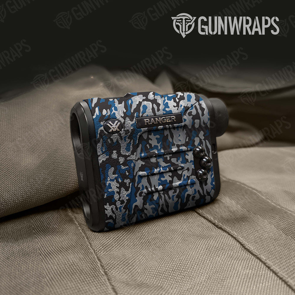 Classic Blue Tiger Camo Rangefinder Gear Skin Vinyl Wrap