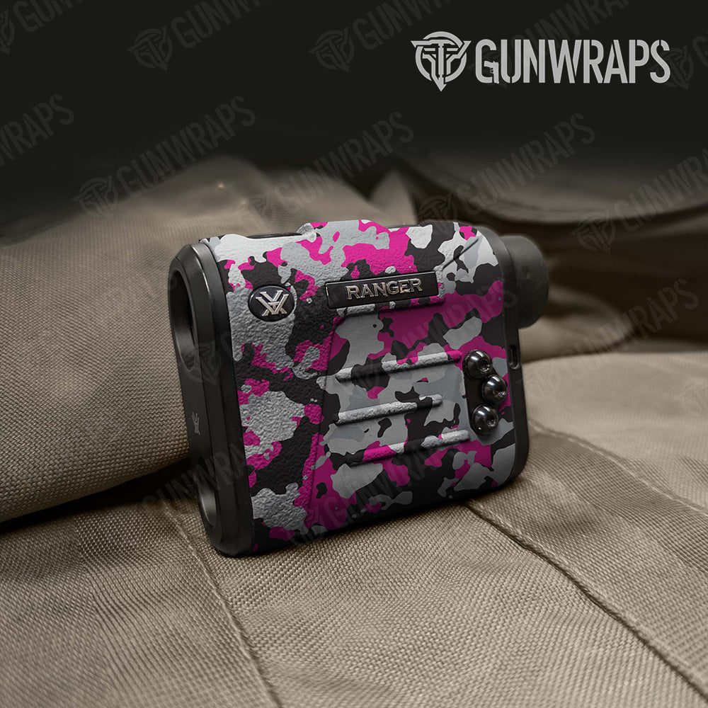 Cumulus Magenta Tiger Camo Rangefinder Gear Skin Vinyl Wrap