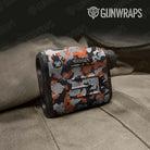 Cumulus Orange Tiger Camo Rangefinder Gear Skin Vinyl Wrap