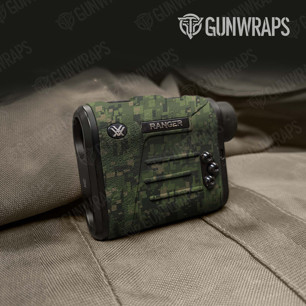 Digital Army Green Camo Rangefinder Gear Skin Vinyl Wrap