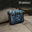 Digital Baby Blue Camo Rangefinder Gear Skin Vinyl Wrap