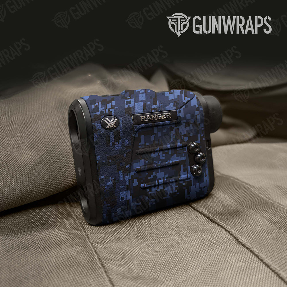 Digital Blue Midnight Camo Rangefinder Gear Skin Vinyl Wrap
