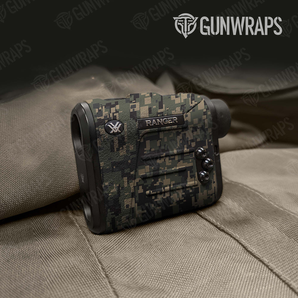 Digital Militant Charcoal Camo Rangefinder Gear Skin Vinyl Wrap