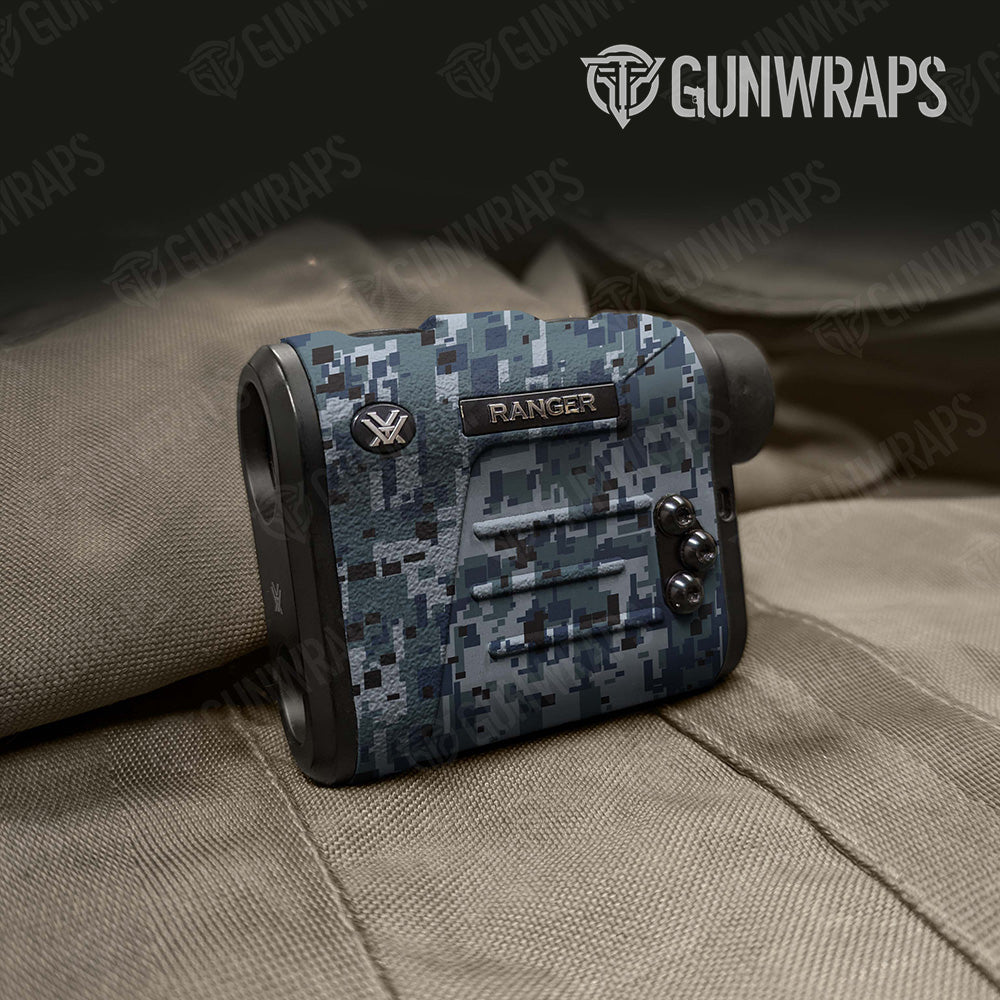 Digital Navy Camo Rangefinder Gear Skin Vinyl Wrap