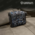 Digital Urban Blue Camo Rangefinder Gear Skin Vinyl Wrap