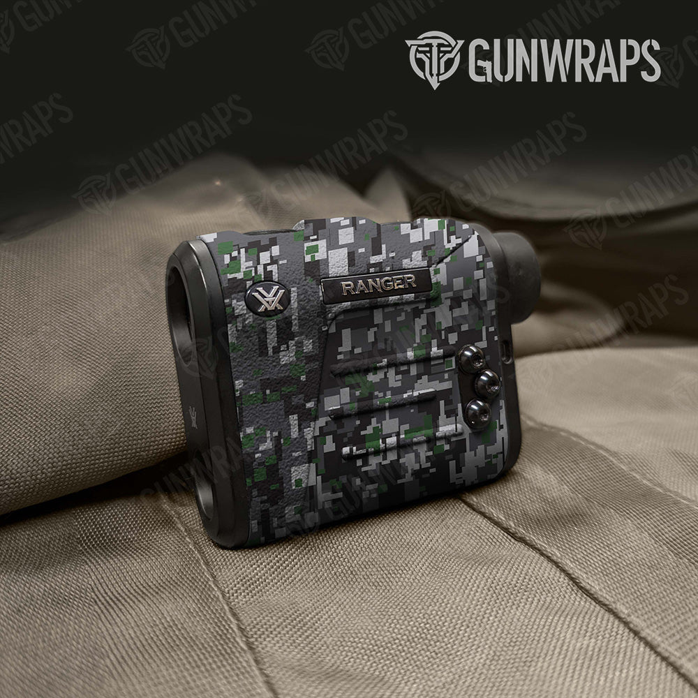 Digital Urban Green Camo Rangefinder Gear Skin Vinyl Wrap