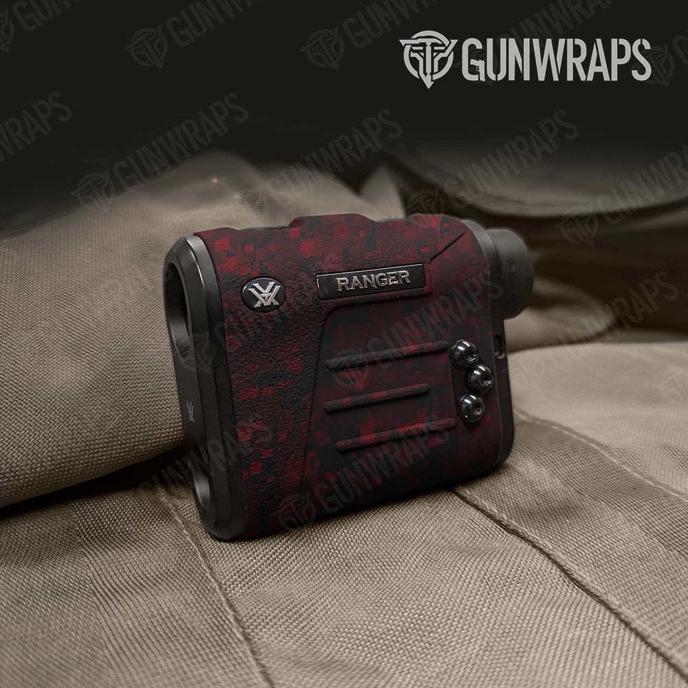 Digital Vampire Red Camo Rangefinder Gear Skin Vinyl Wrap