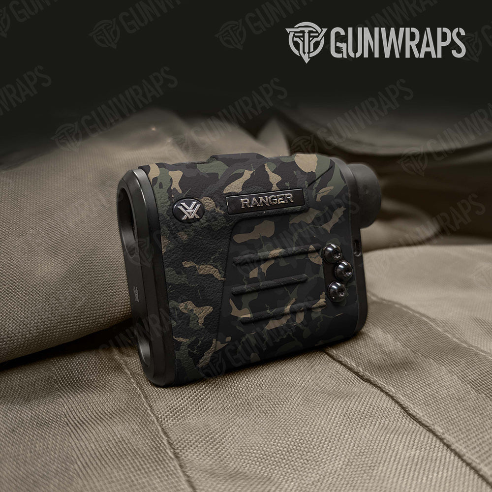 Ragged Militant Charcoal Camo Rangefinder Gear Skin Vinyl Wrap
