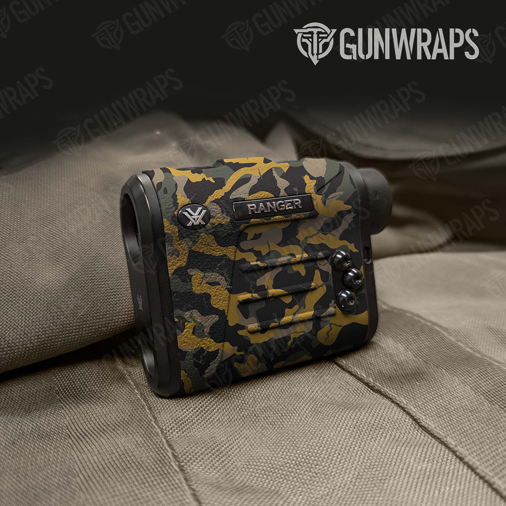 Ragged Militant Yellow Camo Rangefinder Gear Skin Vinyl Wrap