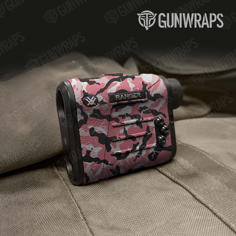 Ragged Pink Camo Rangefinder Gear Skin Vinyl Wrap