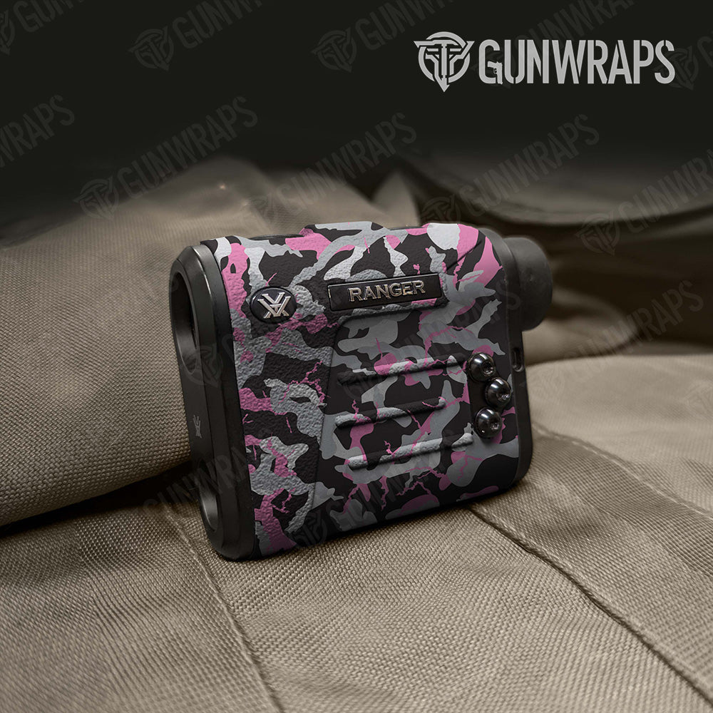Ragged Pink Tiger Camo Rangefinder Gear Skin Vinyl Wrap
