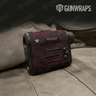 Ragged Vampire Red Camo Rangefinder Gear Skin Vinyl Wrap