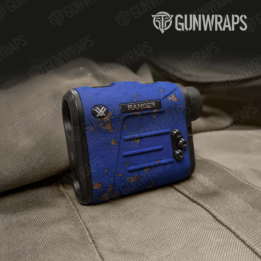 Rust 3D Royal Blue Rangefinder Gear Skin Vinyl Wrap