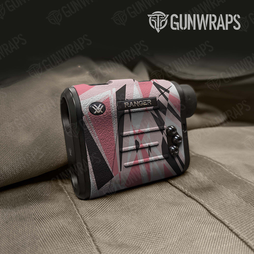 Sharp Pink Camo Rangefinder Gear Skin Vinyl Wrap