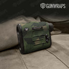 Shattered Army Green Camo Rangefinder Gear Skin Vinyl Wrap