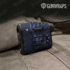 Shredded Blue Midnight Camo Rangefinder Gear Skin Vinyl Wrap