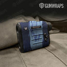 Shredded Blue Urban Night Camo Rangefinder Gear Skin Vinyl Wrap