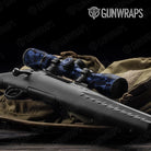 Erratic Blue Midnight Camo Scope Gear Skin Vinyl Wrap