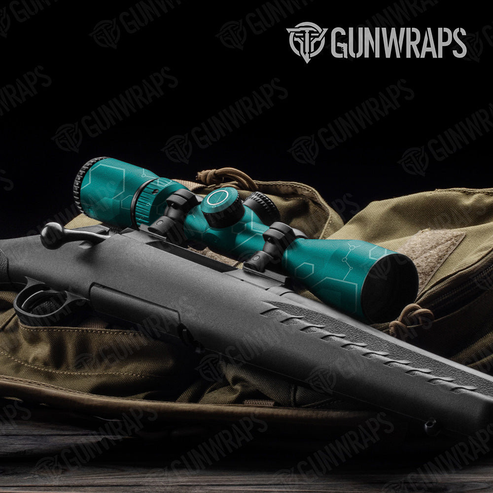 Hex DNA Elite Tiffany Blue Scope Gear Skin Vinyl Wrap
