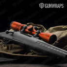 Ragged Elite Orange Camo Scope Gear Skin Vinyl Wrap