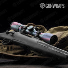 Shattered Cotton Candy Camo Scope Gear Skin Vinyl Wrap