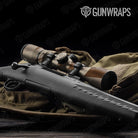 Shattered Desert Camo Scope Gear Skin Vinyl Wrap