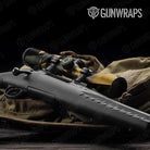 Shattered Militant Yellow Camo Scope Gear Skin Vinyl Wrap