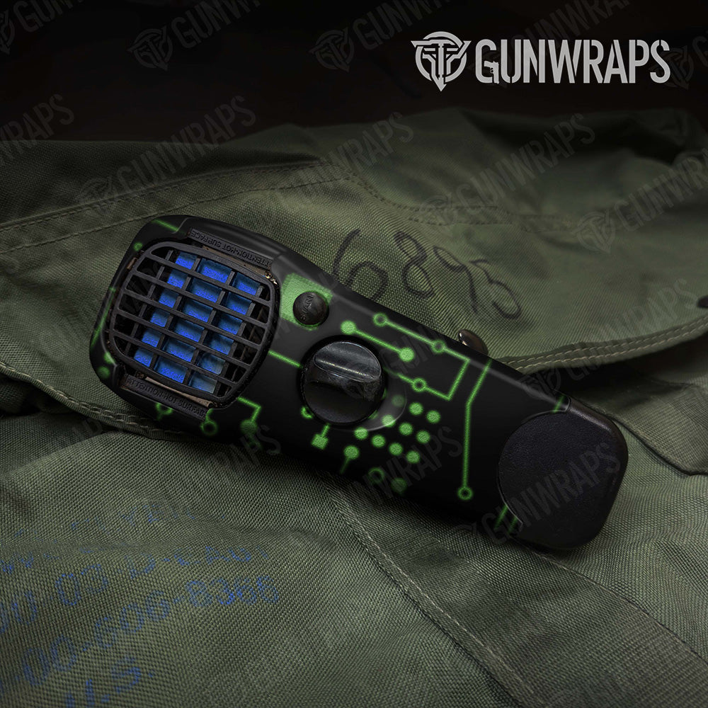 Circuit Board Green Thermacell Gear Skin Vinyl Wrap
