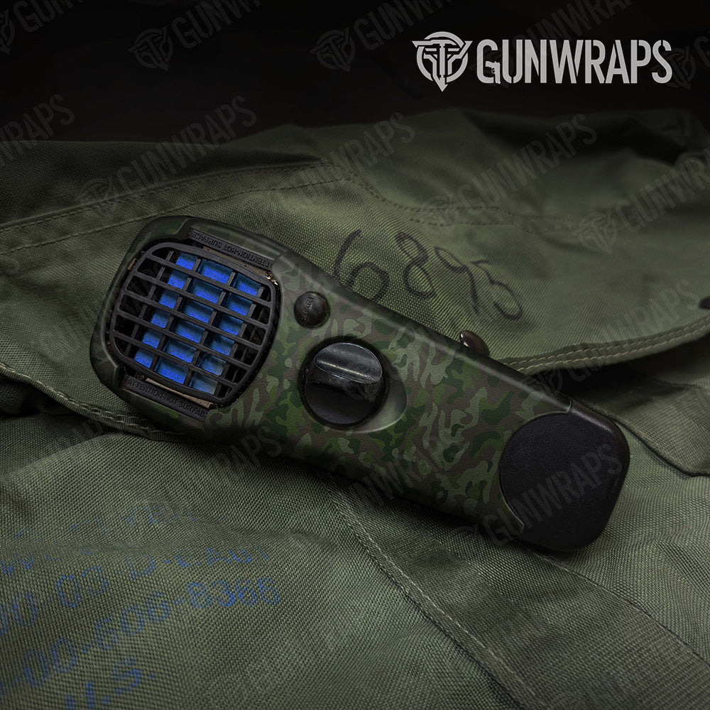 Classic Army Dark Green Camo Thermacell Gear Skin Vinyl Wrap