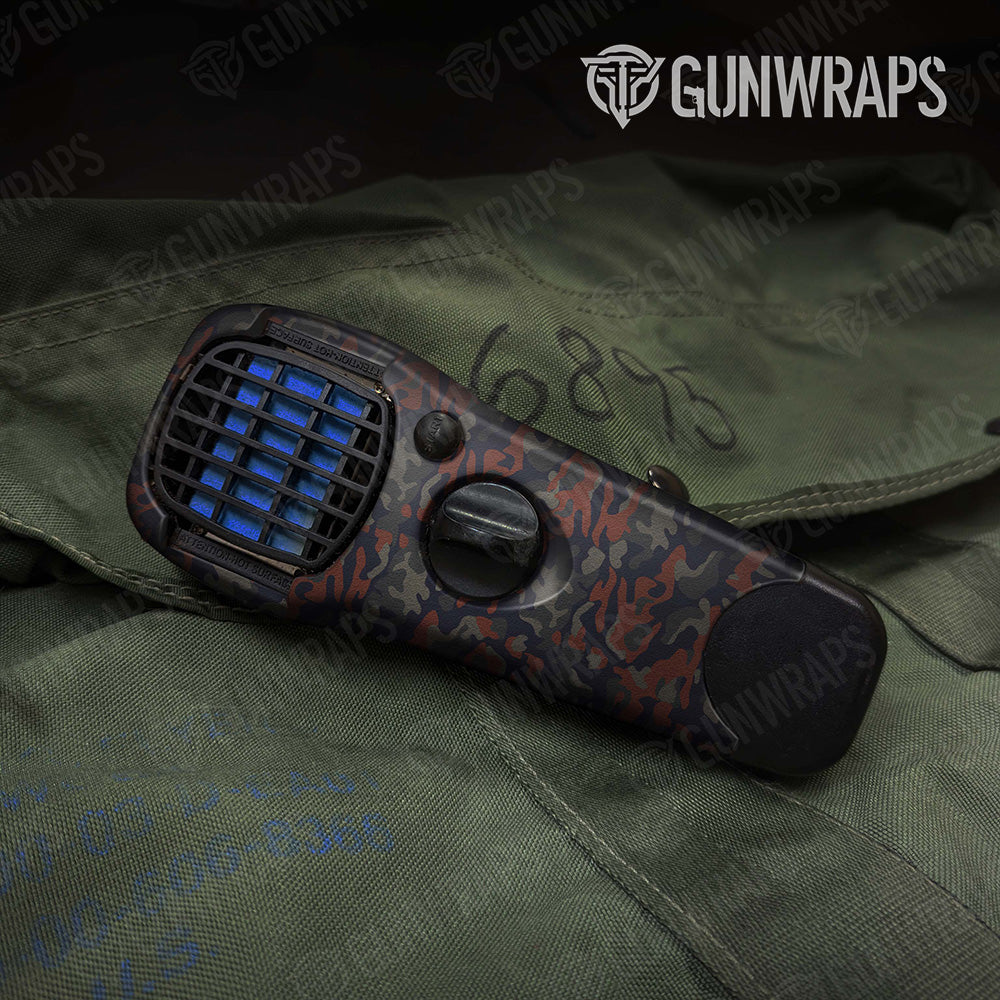 Classic Blue Copper Camo Thermacell Gear Skin Vinyl Wrap