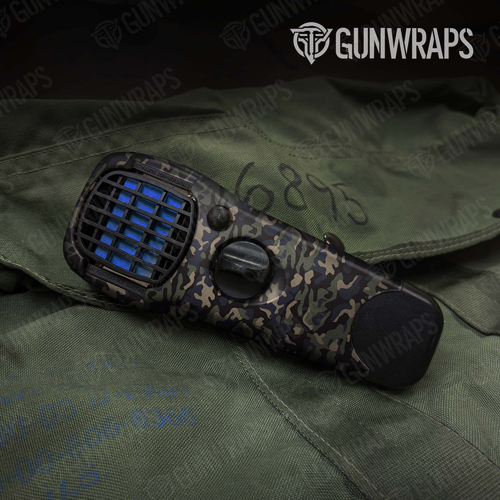 Classic Militant Blue Camo Thermacell Gear Skin Vinyl Wrap